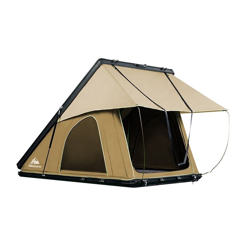 ODM Camping Roof Top Tent Hard Shell for 4X4 Vehicles 212cm x 131cm
