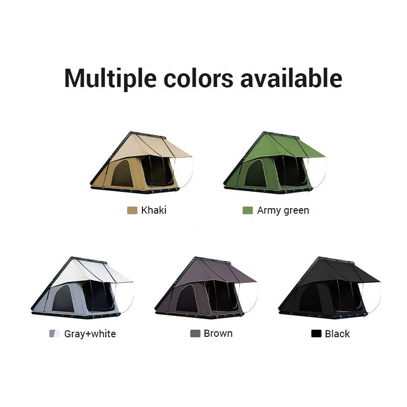 ODM Camping Roof Top Tent Hard Shell for 4X4 Vehicles 212cm x 131cm